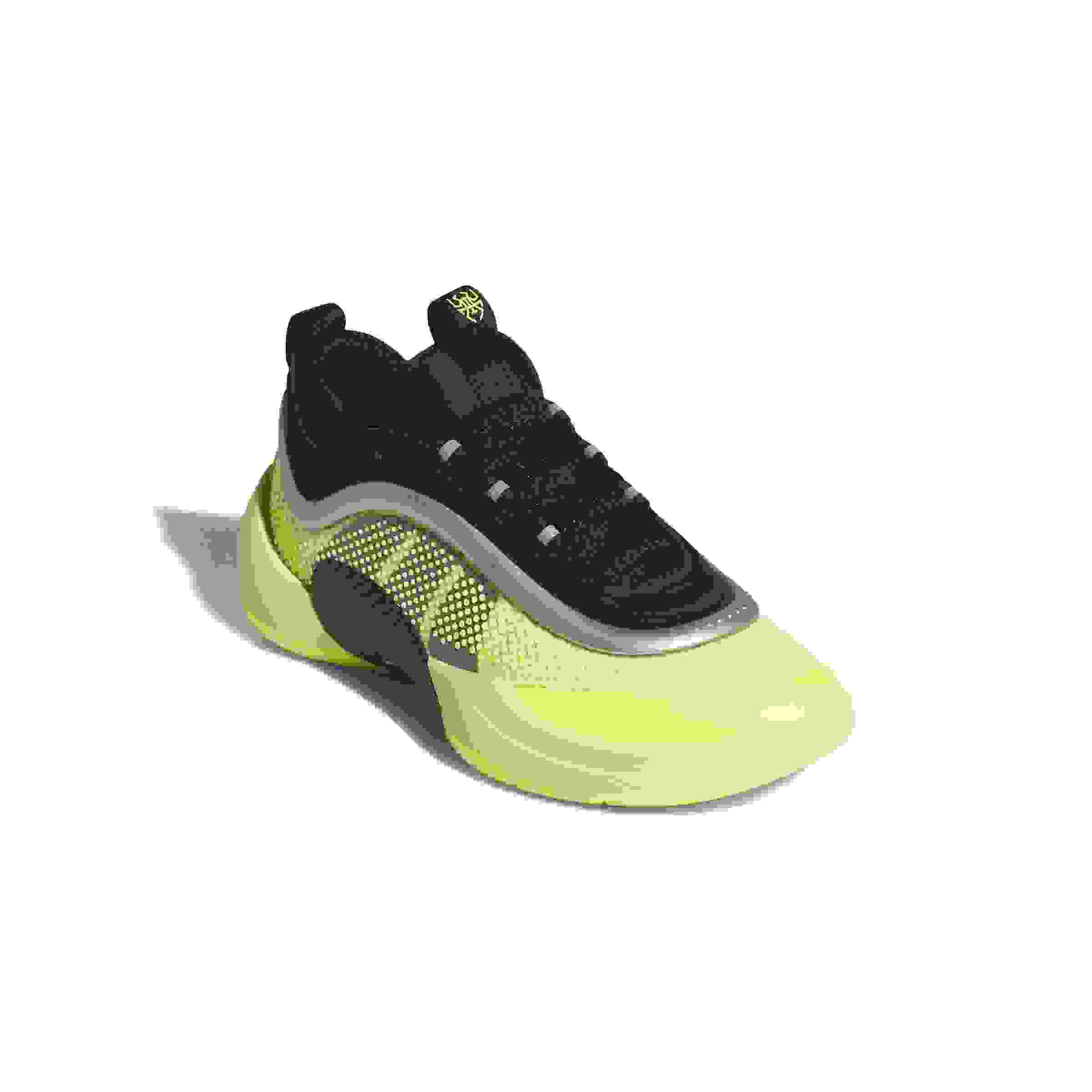 adidas D.O.N. Issue 6 Grade School Kids' "Black/Green" Basketball Shoe
